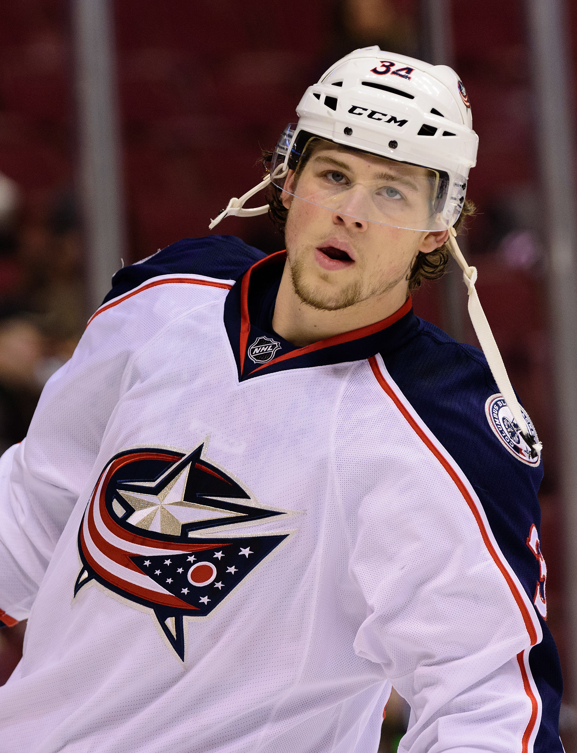 columbus blue jackets old jersey